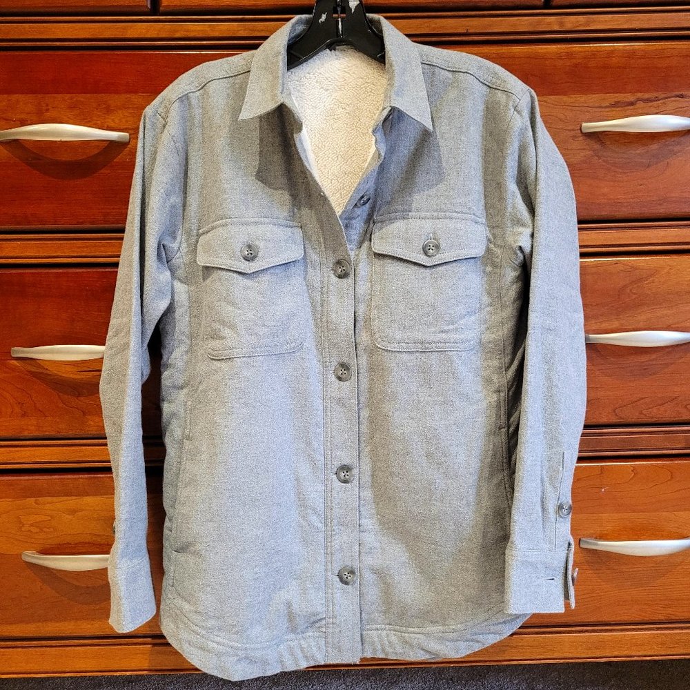 Eddie's Faux Shearling-Lined Shirt Jacket